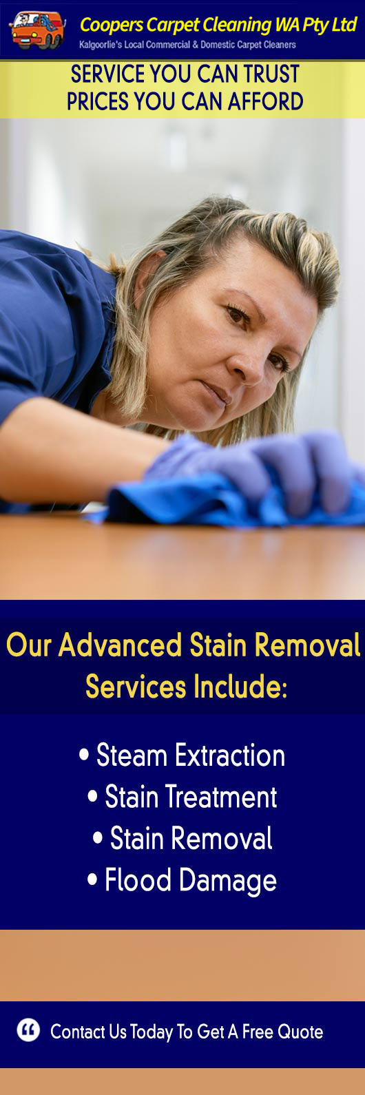 Coopers Carpet Cleaning WA Pty Ltd Carpet Cleaning & Protection