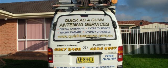 Quick As A Gunn Antenna Service - Promotion 2