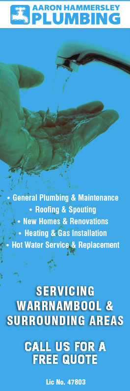 Aaron Hammersley Plumbing - Promotion