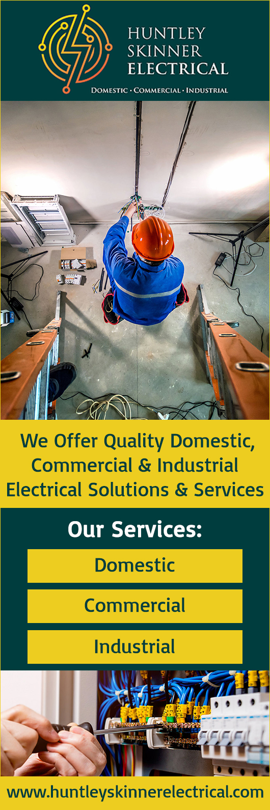 Huntley Skinner Electrical - Promotion