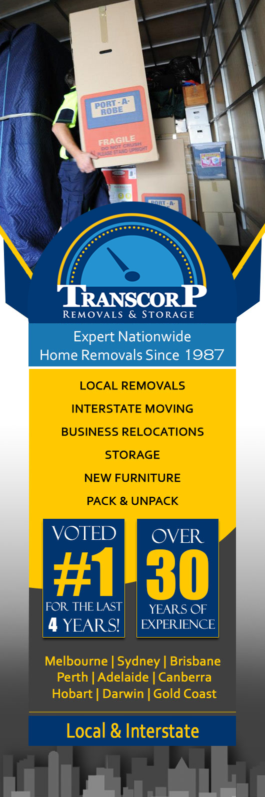 Transcorp Removals & Storage - Promotion