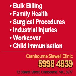 Cranbourne Stawell Clinic - Promotion
