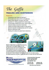 The Gaffe Suspension