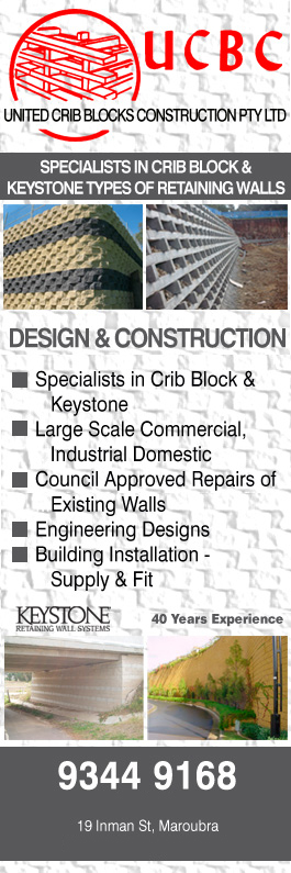 United Crib Blocks Construction Pty Ltd - Promotion