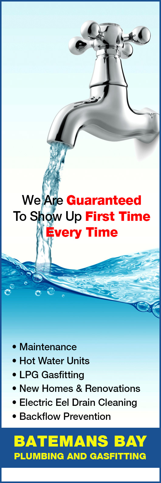 Batemans Bay Plumbing & Gasfitting - Promotion