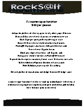 12 Course Menu