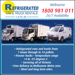 refrigerated vehicle hire