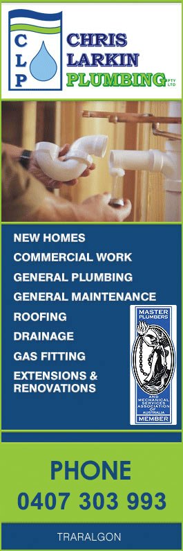 Chris Larkin Plumbing Pty Ltd - Promotion
