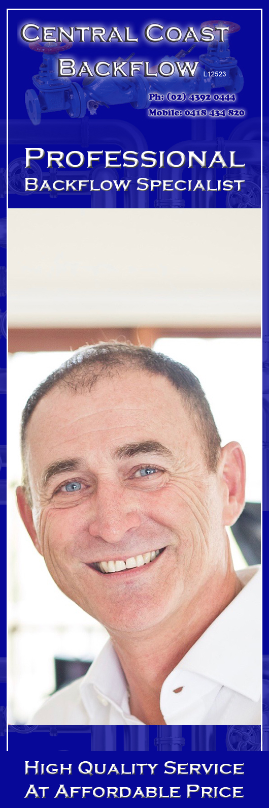 Central Coast Backflow Specialist - Promotion