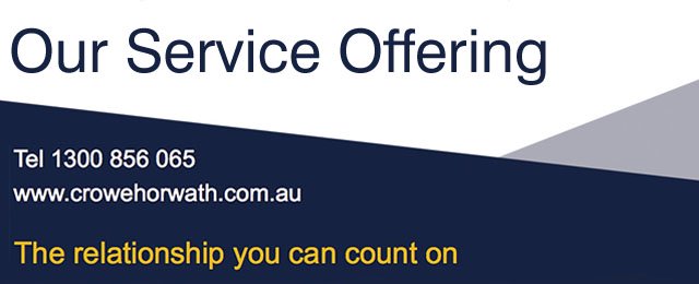 Crowe Horwath - Promotion 2