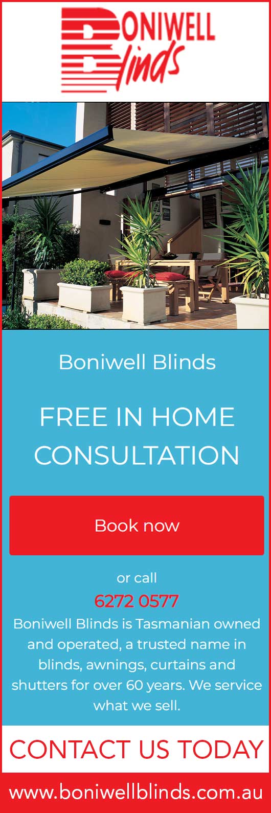 Boniwell Blinds - Promotion