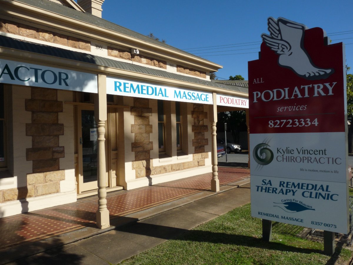 SA Remedial Therapy Clinic Massage Therapy Level 3 55 Gawler Pl