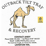 Outback Tilt Tray And Recovery Services t/as Laverton Towing WA - logo