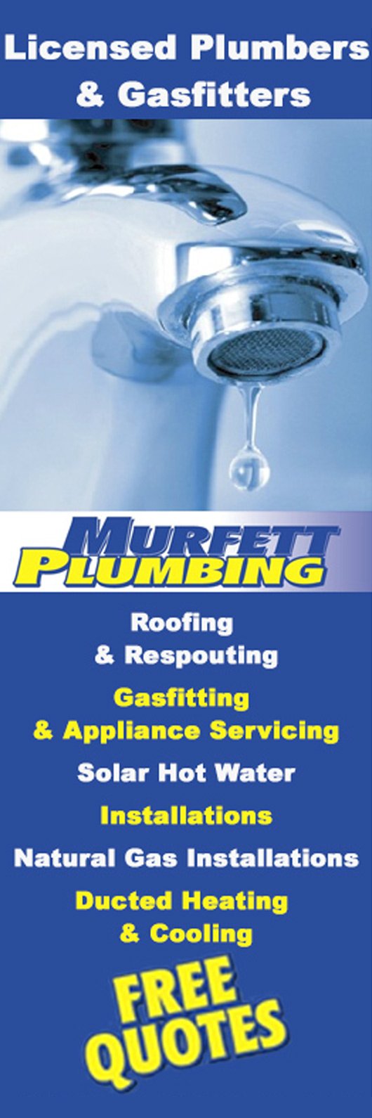 Murfett Plumbing - Promotion