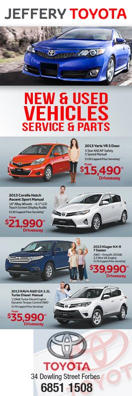 Jeffery Toyota - Used Cars Forbes | Yellow Pages®