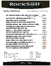 Dining Menu