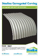 Steeline Corrugated Curving