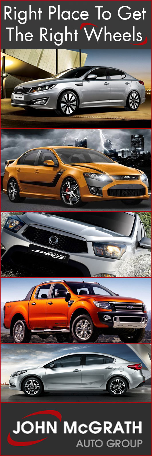 John McGrath Auto Group New Car Dealers Cnr Hindmarsh Melrose Dr