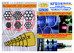 Afkos - Drill Rod Specifications