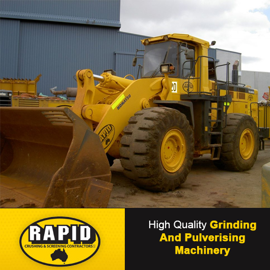 Rapid Crushing & Screening Contractors Pty Ltd - Promotion