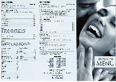 Treatment Menu