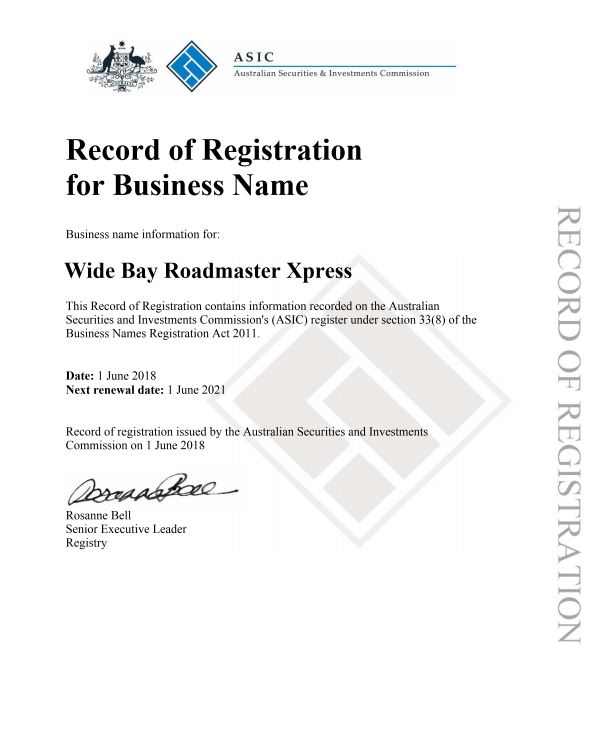 business names registration act 2011 australia