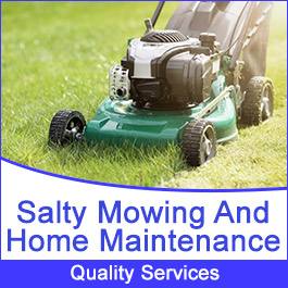 Salty Mowing And Home Maintenance - Promotion