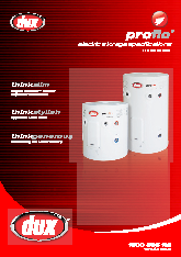 DUX  Proflow Hot Water Systems