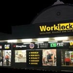 Worklocker Orange store front