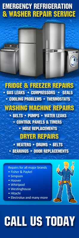 A-Emergency Refrigeration & Washer Repair Service - Promotion
