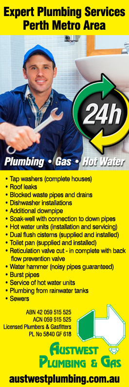 Austwest Plumbing & Gas - Promotion