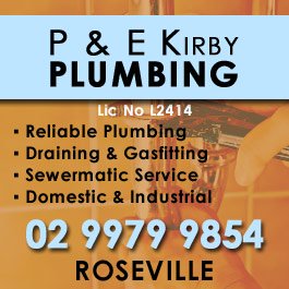 P & E Kirby Plumbing - Promotion