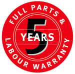 Fujitsu 5 Year warranty on all new Fujitsu products