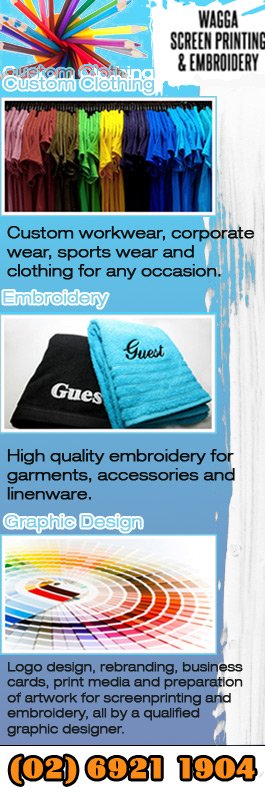Wagga Screenprinting & Embroidery - Promotion