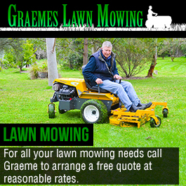 Graeme Brewster Lawn Mowing - Promotion