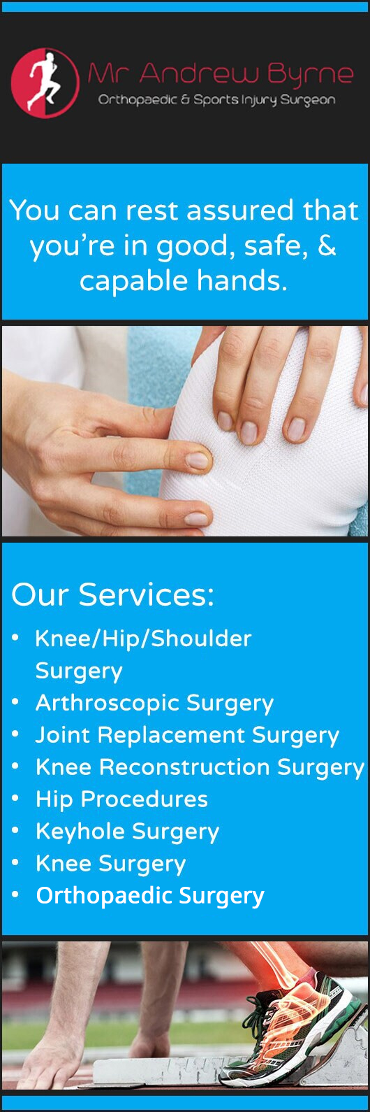 Byrne Andrew Mr Orthopaedic Surgery Suite 6.4 Lvl 6 Epworth Hospital