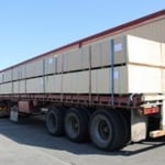 VJ Sheeting loaded onto Semi for transportation throughout Australia