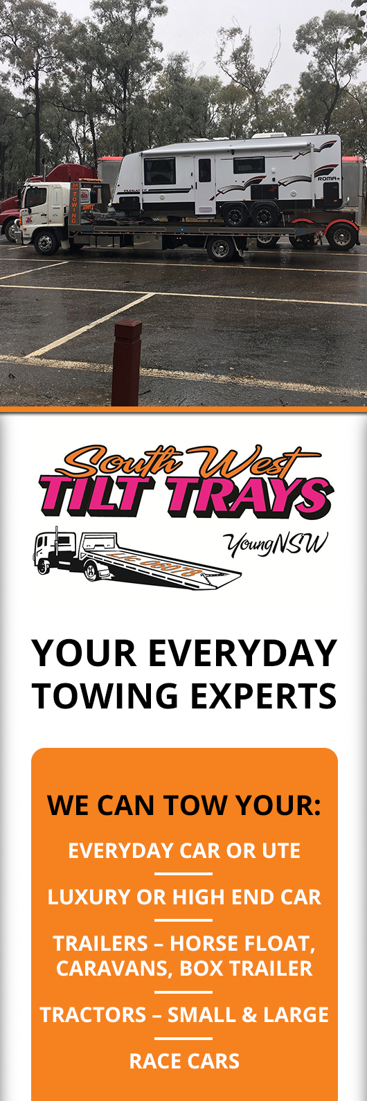 South West Tilt Trays - Promotion