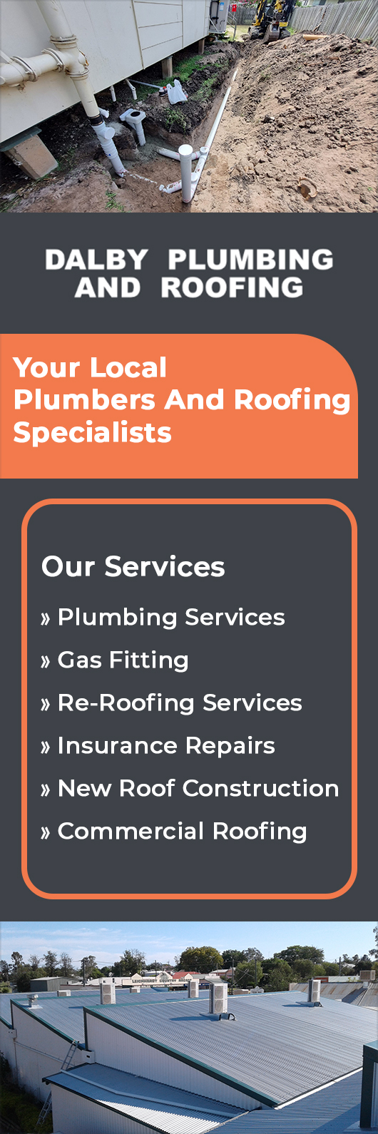 Dalby Plumbing & Roofing - Promotion