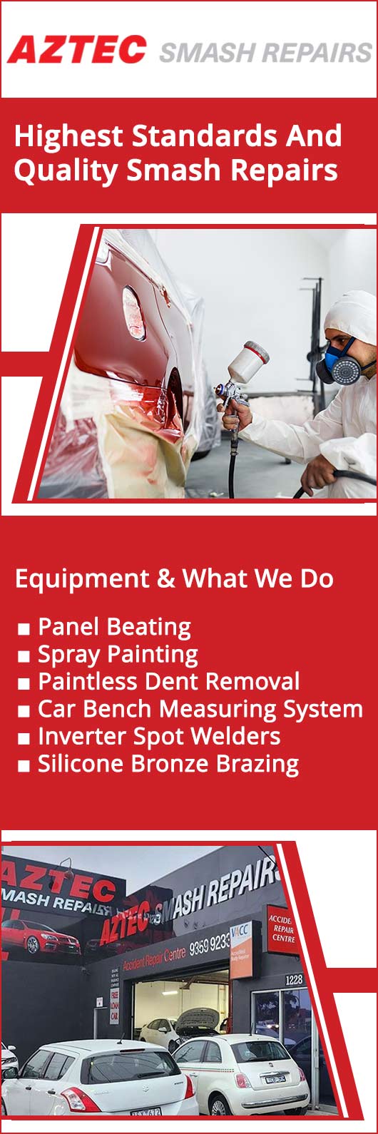 Aztec Smash Repairs - Promotion