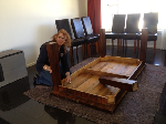 We dismantle and reassemble furniture including dining tables, beds etc..