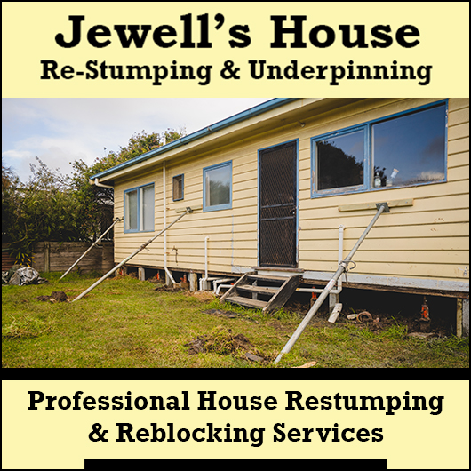 Jewell's House Restumping & Underpinning - Promotion