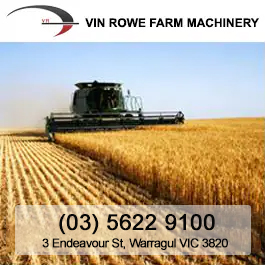 Vin Rowe Farm Machinery Pty Ltd - Promotion