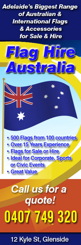 Flag Hire Australia Promotion Flag Hire Australia Promotion