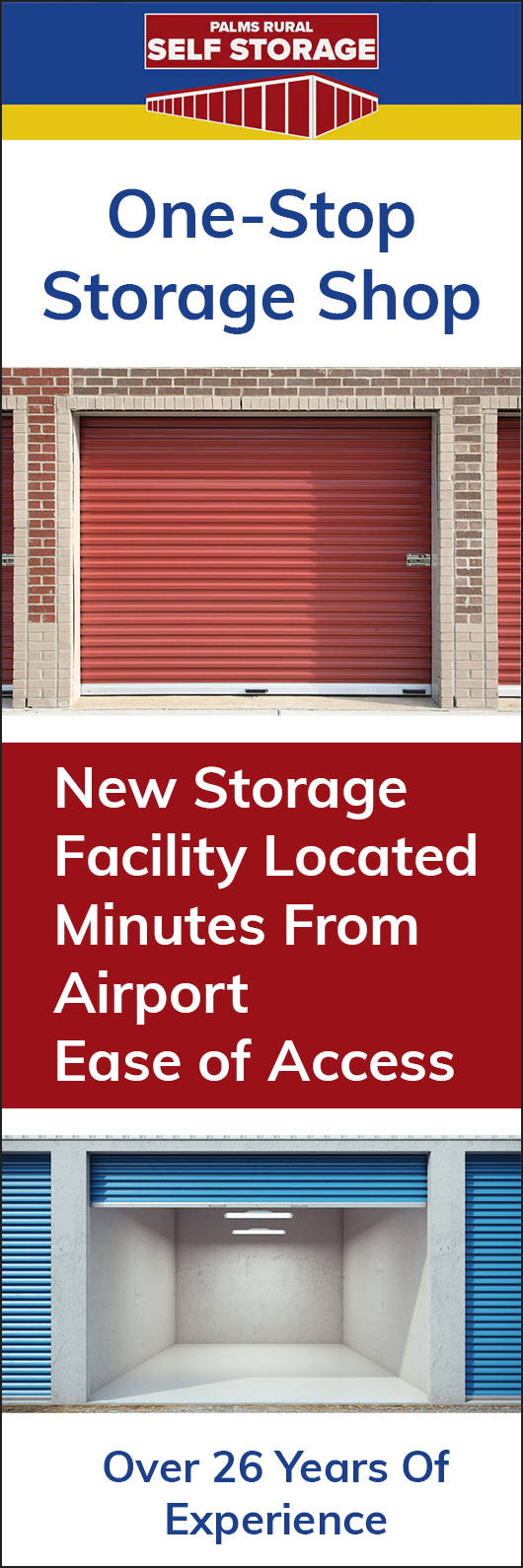 Palms Rural Self Storage Northern Suburbs - Promotion