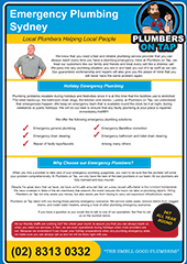 Emergency Plumbing