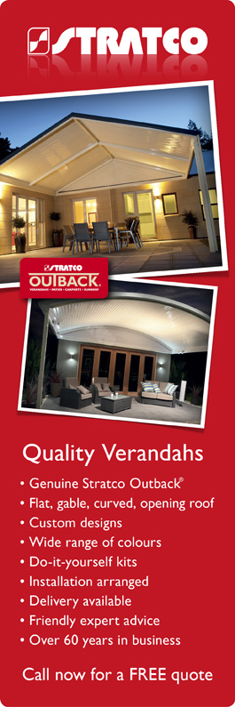 Stratco Outback Verandahs, Patios and Carports