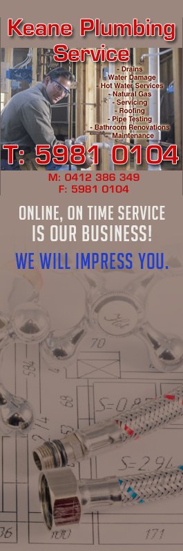 Keane Plumbing Service - Promotion