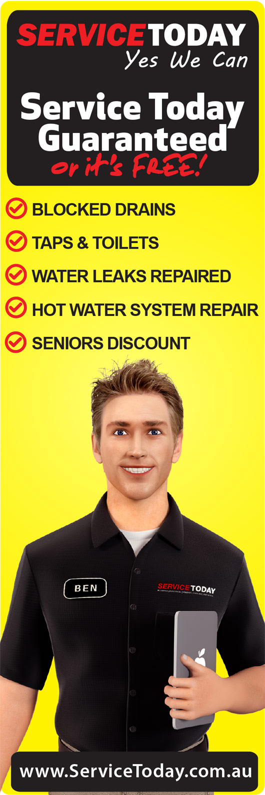 Service Today (SA) Pty Ltd - Promotion