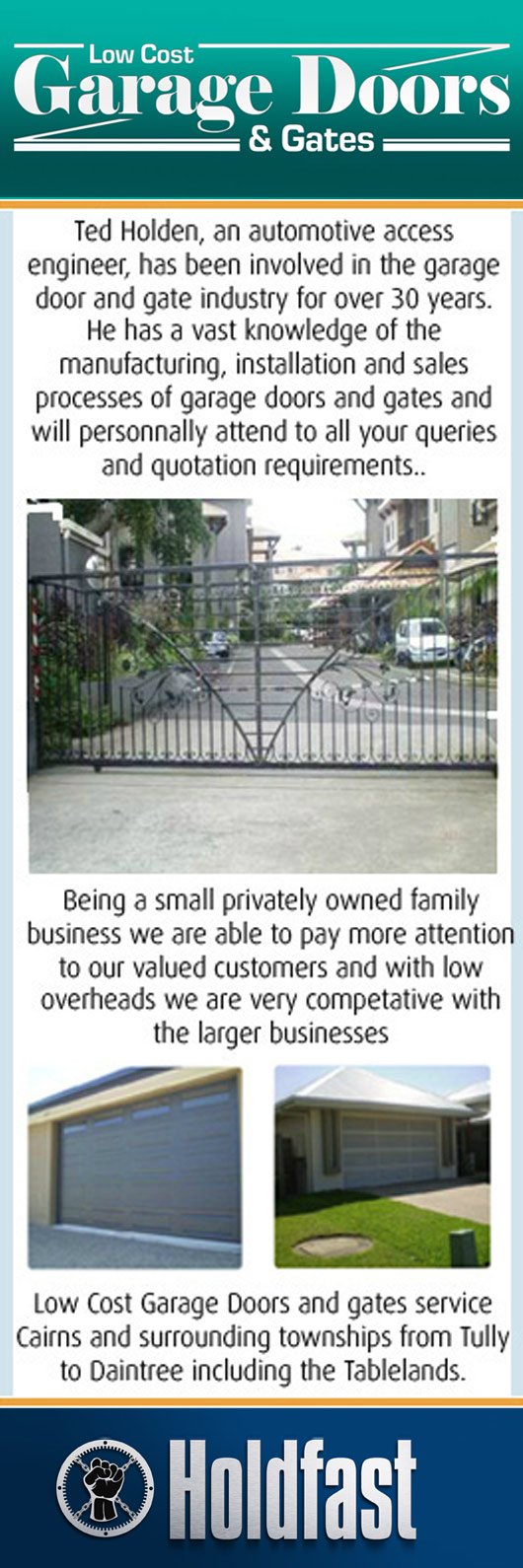 Low Cost Garage Doors & Gates - Promotion